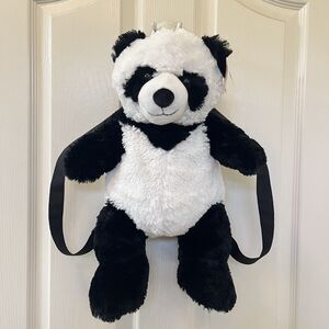 Unipak 19" Panda Bear Kids Plush Backpack with TAGS